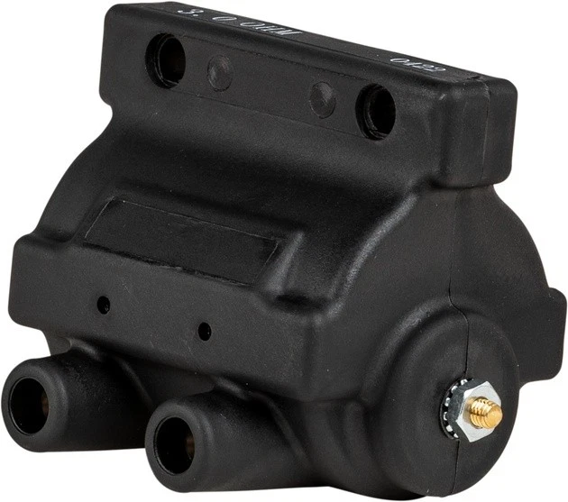 Bobina de encendido contra incendios doble disco duro con postes finales 3 ohmios #10-2025B Harley Davidson Foto 1 de 1