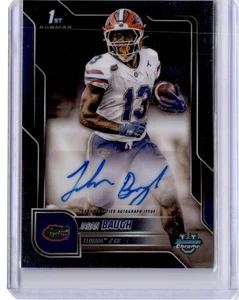 2025 Bowman University Chrome #BCA-JBA Jadan Baugh Chrome Prospect Autographs - Picture 1 of 2
