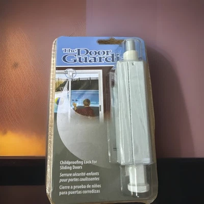 Fechadura à prova de crianças The Door Guardian para portas de correr branca nova - Imagem 1 de 4