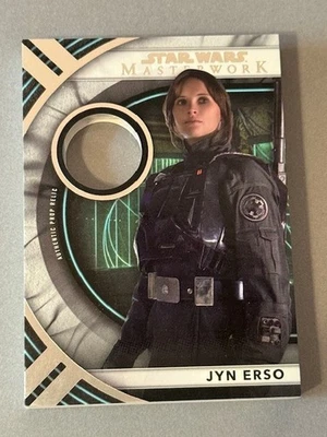 Jyn Erso Relic Prop Star Wars Topps Masterwork Rebel Base Radar Screen Felicity - Image 1 of 3