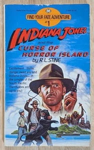 FIND YOUR FATE ADVENTURE #1 Indiana Jones / Curse Of Horror Island - R.L. Stine - Imagen 1 de 6