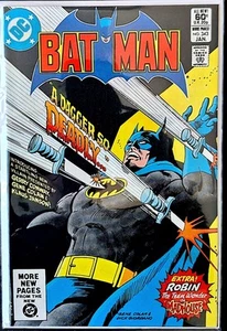 BATMAN #343 VF/NM DAGGER 1st Appearance POISON IVY Gene Colan Gerry Conway 1982 - Picture 1 of 7