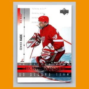 Dominik Hasek #18 2001-02 Upper Deck Honor Roll Detroit Red Wings Hockey Card - Picture 1 of 3