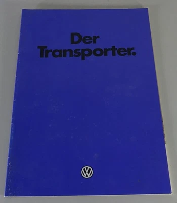 Depliant / Brochure VW Transporter T3 "Il Transporter" Stand 06/1979 - Immagine 1 di 3