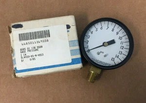 Ashcroft 825P-15PSI Pressure Gauge 0 TO 15 PSI NSN: 6685-01-136-9508 - Picture 1 of 4