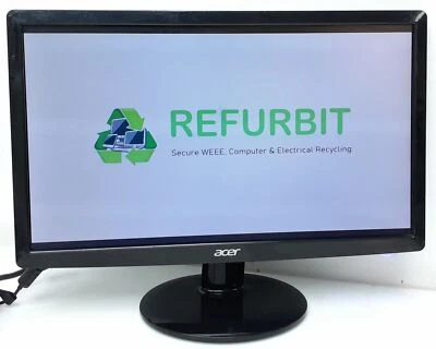 Acer S19HQL 18.5" VGA LCD Monitor - Image 1 of 4