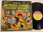 Walt Disney Mother Goose Nursery Rhymes Camarata LP Disneyland Mono VG+!!!!
