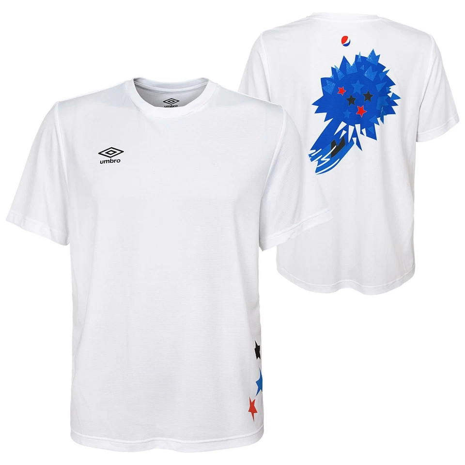 Umbro Men's Sielback X Pepsi USA Shirt, White - Image 1 of 1