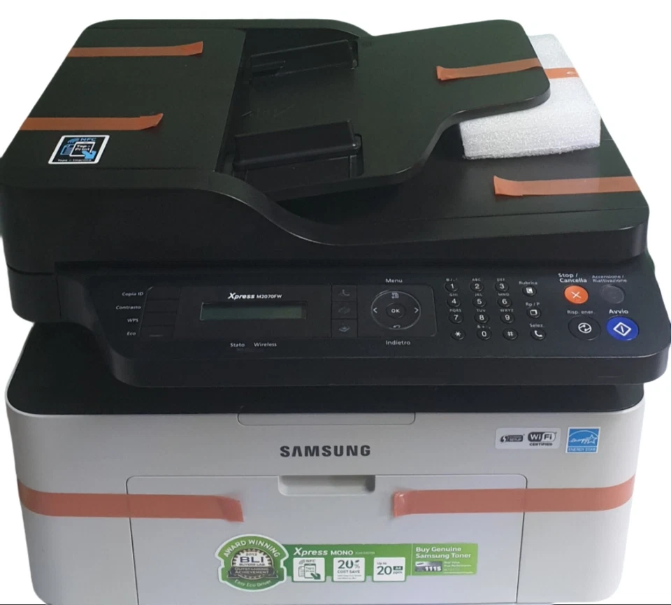 Stampante laser multifunzione Samsung  Xpress M2070FW (con reset!!!) - Immagine 1 di 3