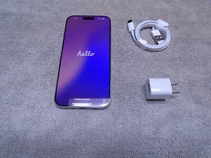 Apple iPhone 16 Pro Max, 256gb, White Titanium, Carrier Unlocked, Excellent!!! - Afbeelding 1 van 14