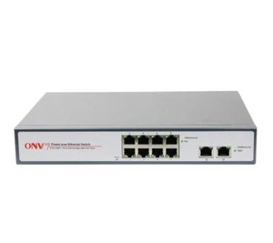 8 Ports PoE Switch 8 x10/100M PoE Ports 9K 2M 3.2Gbps 2x 10/100M uplink RJ45 - Picture 1 of 3