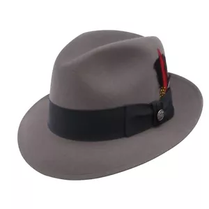 Stetson Frederick Wool Felt Fedora - Picture 1 of 2