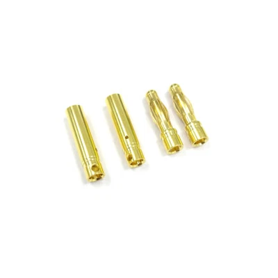 10pairs 3.5mm Gold-plated Bullet Banana Plug Connector RC Battery NEW - Image 1 of 4