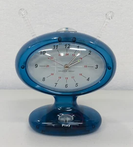 Sharper Image MP3 Download Musical ALARM CLOCK ~ Alien Space Atomic Antennae - Picture 1 of 11