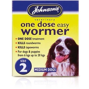 Johnsons Tiermedizin einfach eins Dosis Würmer, Größe 2 - Bild 1 von 1