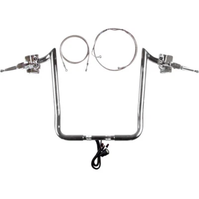 Manillar Prime Apes 1 1/4" cromado 16" CKit 2016-2023 Harley Ultra, Limited con ABS Foto 1 de 4