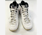nike little posite one foamposite gs ice white 644791-102 youth size 6.5y