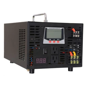 2500W Pure Sine Wave Inverter Hybrid 12\//24V to 120V/220V 30A Solar Controller - Picture 1 of 8