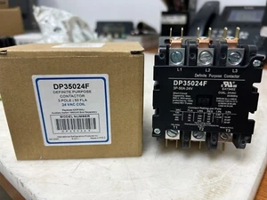 👀 NEW IRP 50A DEFINITE PURPOSE CONTACTOR 3P 24V COIL 600V MAX 3Ø 30 HP DP35024F - Picture 1 of 9