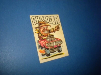 ODD RODS Donruss sticker #57 Odder/Fantastic 1969-1973 CHARGER - Image 1 of 4
