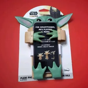 Star Wars The Mandalorian The Child Grogu Flexi Phone Holder & Stand Baby Yoda - Picture 1 of 2