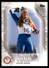 2018 Topps U.S. Olympic Team Silver #USA4 Lindsey Vonn -