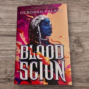 Blood Scion by Deborah Falaye (Hardback 2022) Fairyloot Special Edition Signed - Imagen 1 de 3