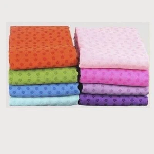 1 Stück Yogamatte Rutschfest Handtuch Fitness Sport Absorption Schwitz 183x63cm - Bild 1 von 14