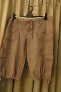 PANTS in VINTAGE  Style ~ GIRL EXPRESS ~ Grey 3/4 PANTS  * Size 10 * 