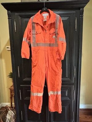 CARHARTT FR Coveralls Mens Size M/ RG Workwear ARC-FlashFlame Resistant 64939-13 - Image 1 of 4