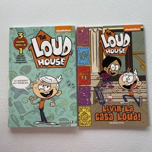 Loud House Number 2 (3 -In-1) & 8 Books Papercutz Nickelodeon - Imagen 1 de 8