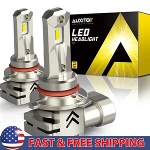 CANbus AUXITO 9005 LED Headlight White Bulb Kit High Low Beam 30000LM Bulb 2/4X - Picture 1 of 11