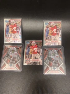Lotto 6 schede RC Emeka Egbuka 2024 Bowman Chrome University RC e Campus Icons - Foto 1 di 4