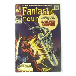 Fantastic Four #55 - 1961 series Marvel comics Fine+ / Free USA Shipping [d' - Picture 1 of 1