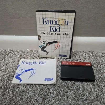 Kung Fu Kid (Sega Master System, 1987) Authentic Complete CIB - Image 1 of 4