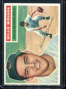 1956 Topps Baseball # 103 Willie Miranda "GB" (EX) Excellent - Picture 1 of 2
