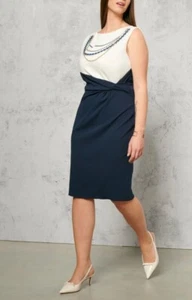 Rinascimento Curvy Damen Dress Kleid marine Gr.46(D) - Bild 1 von 13