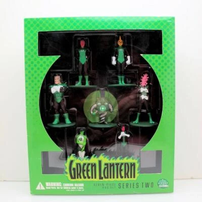 Vintage DC Direct Green Lantern 7 Piece PVC Set Sealed Series 2 - Image 1 of 4