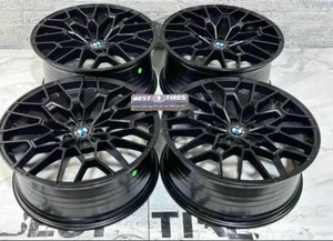 19x8/9 5x120  STAGGERED BLACK WHEELS RIM FOR BMW G20 21 3 4 SERIES G22 23 - Picture 1 of 1