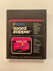 Word Zapper (Atari 2600, 1982) - solo cartucho - Imagen 1 de 3
