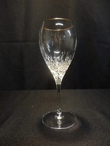 2 Mikasa Crystal Rendezvous Gold 8.75" Water Goblets Glasses replacements - Picture 1 of 2
