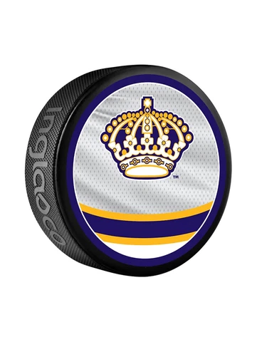 Los Angeles Kings 2023 Official NHL Reverse Retro Jersey Souvenir Hockey Puck Cover