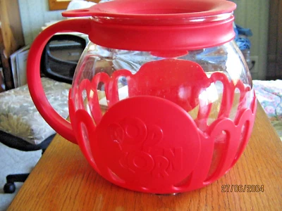 Ecoolution 1,5 qt. Microondas Palomitas - Rojo Nuevo sin Caja Foto 1 de 3