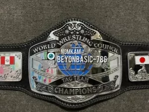 Cintura WWC World Wrestling Council Tag Team Championship | Puerto Rico Wrestling - Foto 1 di 12