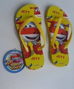 SUPER WINGS TONGS POINTURE EU31/32 - UK8.5 JAUNE - Picture 1 of 6