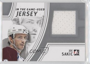 2013-14 In the Game-Used Jersey Silver /50 Joe Sakic #GUJ-18 HOF