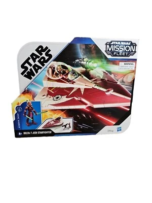 NUEVO Star Wars Mission Fleet DELTA 7 JEDI STARCRAFT SHIP CON FIGURA DE AHSOKA TANO Foto 1 de 4