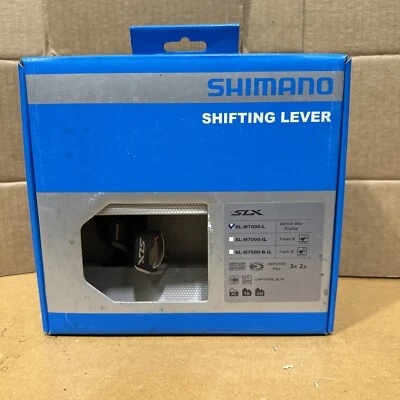 Shimano Shift Lever SLX Sl-M7000-L Left 2/3-Speed W/ Optical Gear Display - Image 1 of 2
