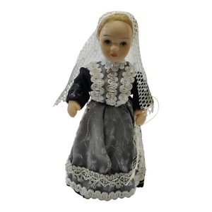 Vintage Kroatische Kroatien Souvenir Puppe Volkskunst - Bild 1 von 7