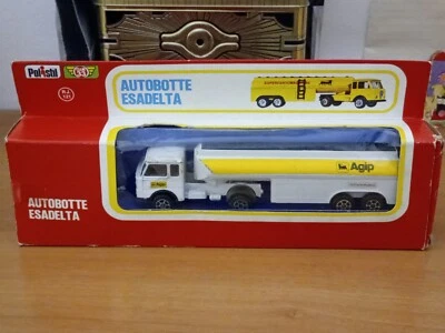 Polistil 1:66: "Lancia Esadelta Autobotte". Autocisterna Agip. Vintage. - Immagine 1 di 4